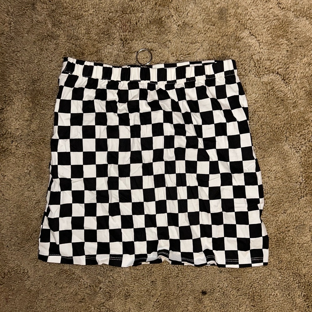 Checkered Skirt Kids